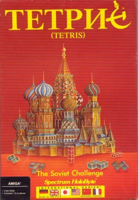 Tetris (Spectrum HoloByte) box cover front